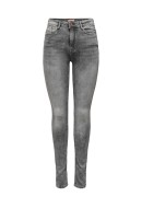 Women Jeans Only Paola Hw Skinny Azg852 Medium Grey Denim